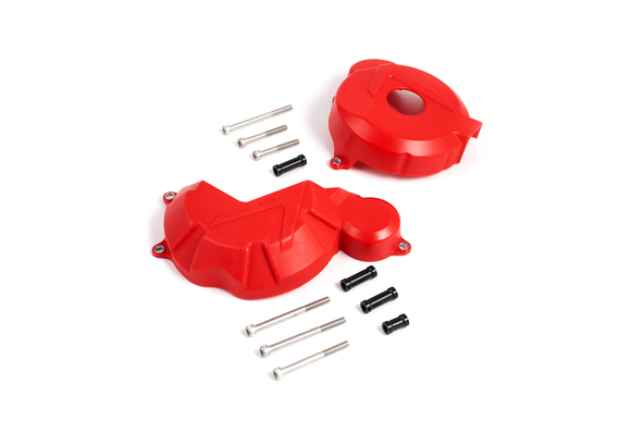 Защита крышек двигателя (компл. 2 шт.) OTOM ZS 172 FMM красная pitbikemarket.ru