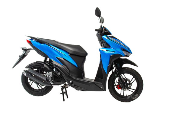 Скутер Motoland VR 150 синий pitbikemarket.ru