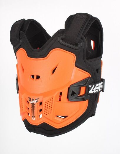 Защита панцирь детский Leatt Chest Protector 2.5 Kids (Orange/Black, OS, 2024 (5016100600)) pitbikemarket.ru