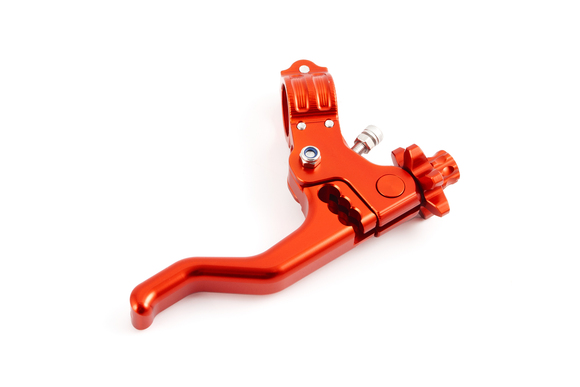 Рычаг сцепления легкого выжима в сборе (универсальный) оранжевый pitbikemarket.ru