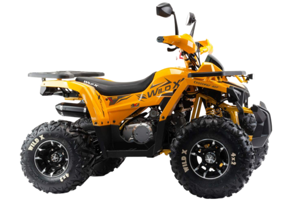Квадроцикл Motoland VOX125 WILD X PRO А желтый pitbikemarket.ru
