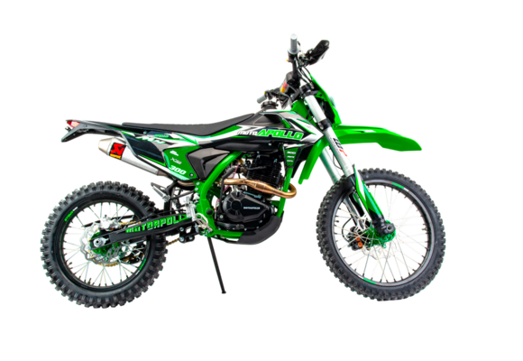 Мотоцикл Кросс Moto Apollo M4 300 (175FMM PR5) зеленый pitbikemarket.ru