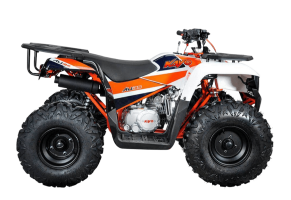 Квадроцикл KAYO AU125 (белый пластик 2022 г.) (Без ПСМ) pitbikemarket.ru