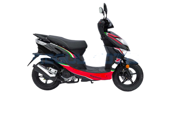 Скутер Regulmoto EAGLE 50 (LJ80QT-3L) колёса R12 pitbikemarket.ru