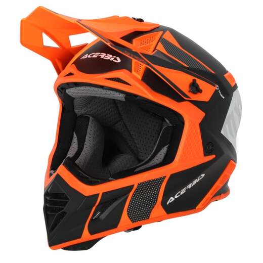 Шлем Acerbis X-TRACK 22-06 Orange-Fluo/Black XS pitbikemarket.ru