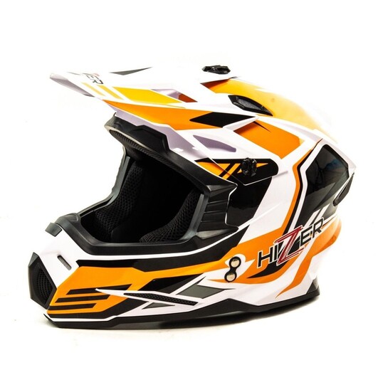 Шлем мото кроссовый HIZER J6801 №7 (M) neon yellow pitbikemarket.ru