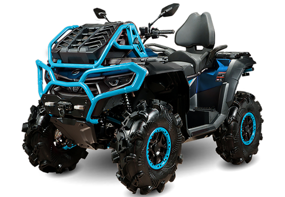 Квадроцкл CFMOTO CFORCE 1000 MV (Для двоих) Черно/синий pitbikemarket.ru