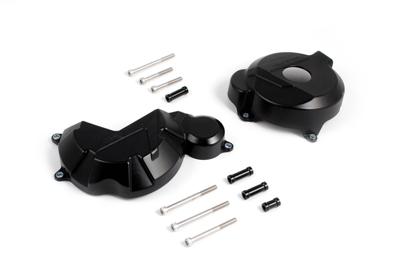 Защита крышек двигателя (компл. 2 шт.) OTOM ZS 172 FMM черные pitbikemarket.ru