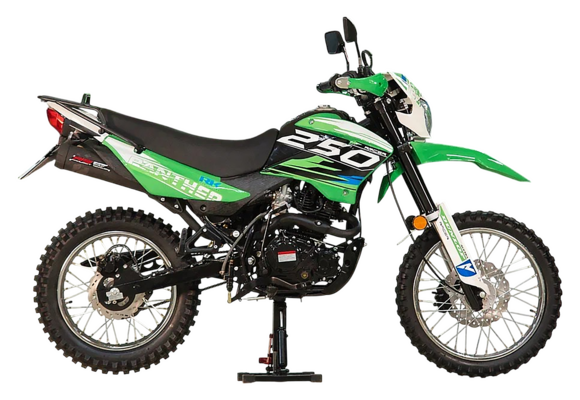 Мотоцикл Racer RC250GY-C2 Panther (зеленый) (Россия) (ПТС) pitbikemarket.ru
