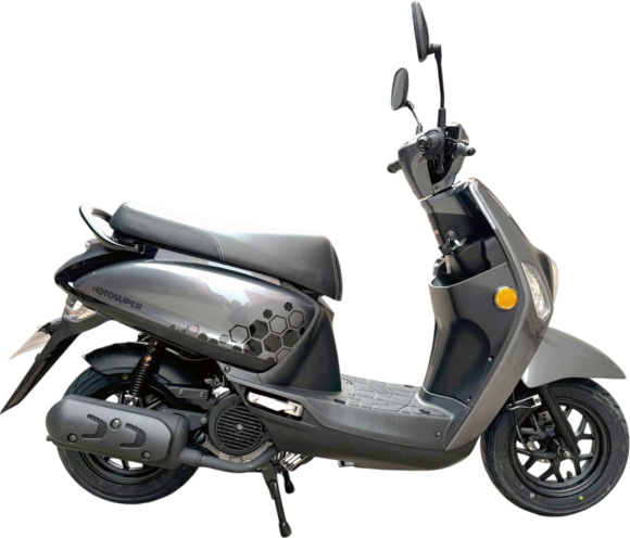 Скутер Motosuper S9 Noir Gris (серый) pitbikemarket.ru