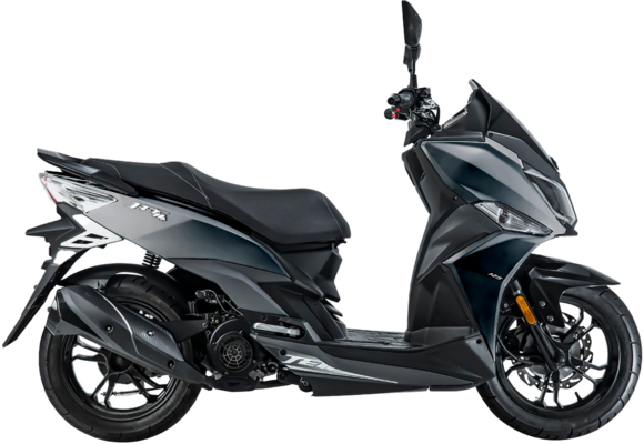 Скутер SYM Jet14 200 матовый черный pitbikemarket.ru